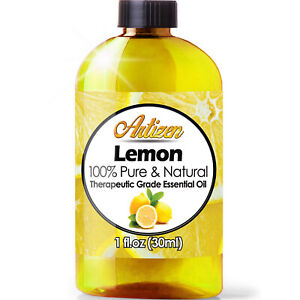 Artizen Lemon Essential Oil (100% PURE & NATURAL - UNDILUTED) - 1oz / 30ml - Click1Get2 Cyber Monday