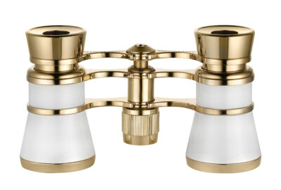 Opern-/Theaterglas glamour [Eschenbach 44431] im klassischen Design, perlweiß