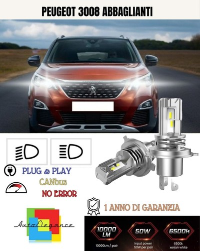 Pack LED PEUGEOT 3008 Monospace (0U_) 2.0 BlueHDi 135 Hybrid (2015 à 2016) – Pack Complet