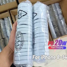 Lot PD 20W Type C USB C Fast Charger Cable Cord For iPhone 14 13 12 11 Pro XR 8