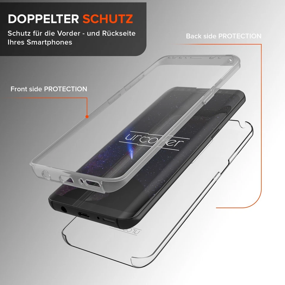 Urcover® Touch Case 2017 Protection intégrale anti-chocs Couverture rigide - Photo 4/4