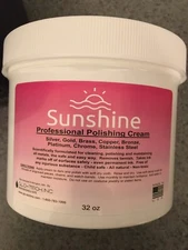 32oz Sunshine Metal Polish! Removes Tarnish From Silver, Copper, Brass! Etc.