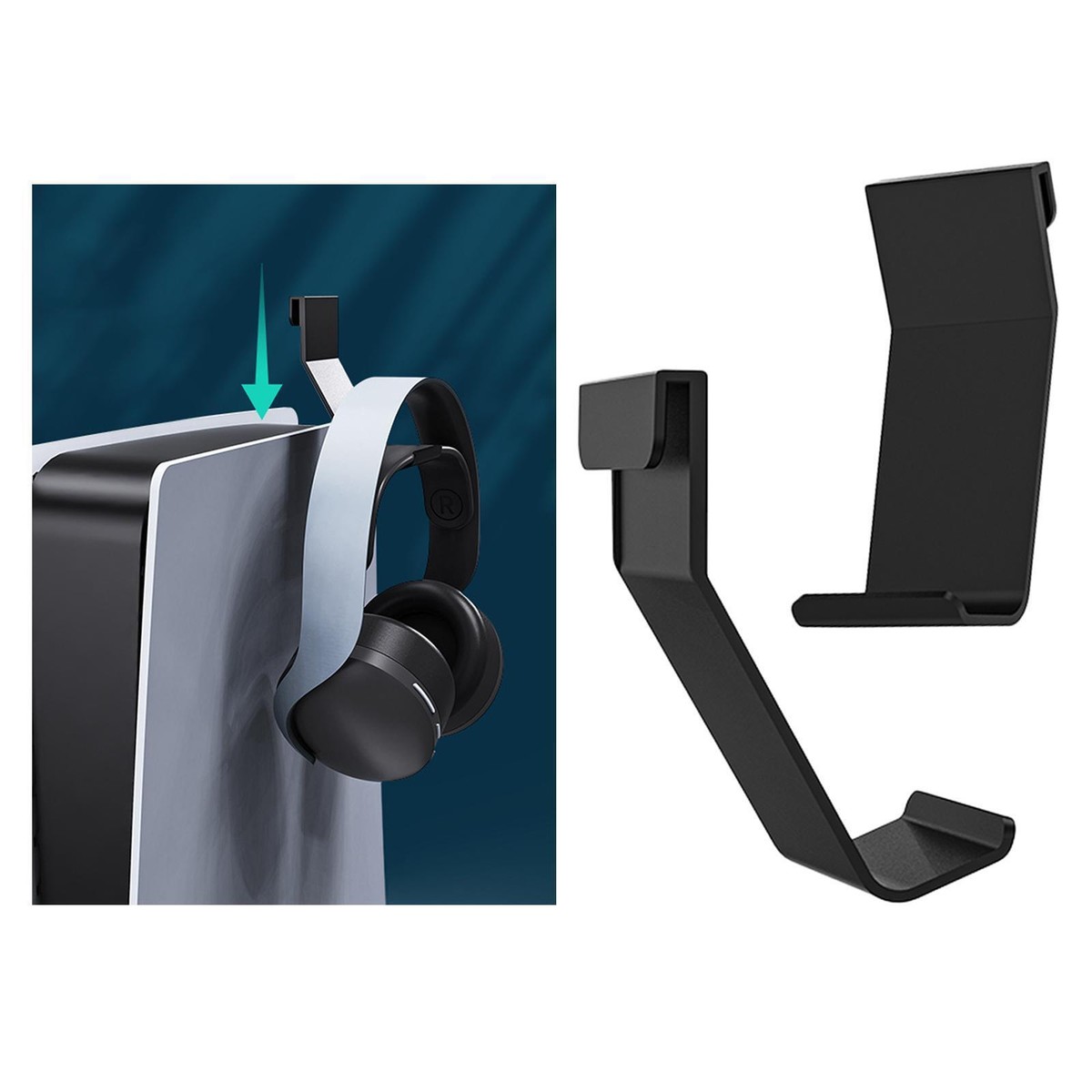 Headset Headphone Holder Controller Stand Mount Hanging Hooks for