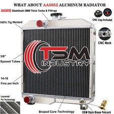 Tractor Radiator For Ford New Holland 1510/1710 Model SBA310100291,SBA310100291