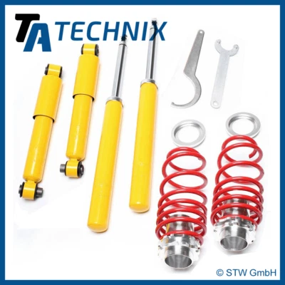 TA TECHNIX BOBINAS PARA - CITROEN SAXO / PEUGEOT 106, SUSPENSIÓN AJUSTABLE TUV
