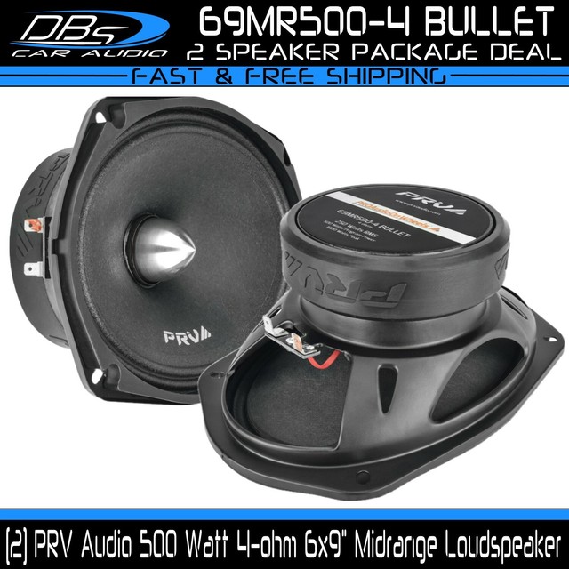 bullet midrange speakers