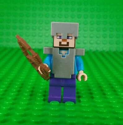 LEGO Minecraft: Steve Minifigure with Pickaxe