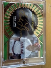 2023 Topps Five Star Fred Lynn Green Golden Graph Auto /15