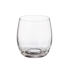 Crystalite Bohemia - Pollo Mergus Lead Free Crystal Stemless Wine Glass Set of 6