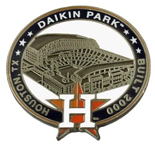 Houston Astros Daikin Park Pin - Houston, TX / Built 2000- Limited 1,000