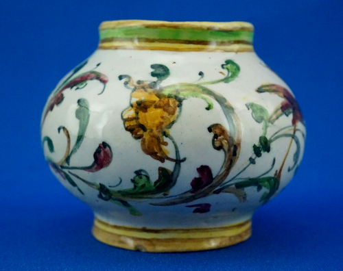 Angelo MINGHETTI Bologna Neo-Renaissance Raphaelesque ceramic vase heron Italy - Picture 9 of 22