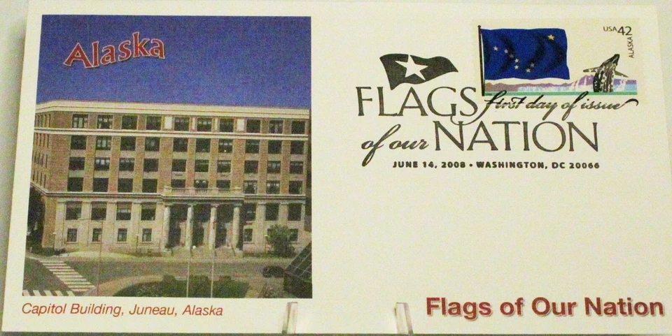 First Day Cover - Flags of our Nation (Series of 2008 - 2011) - See description - Image 4 of 4