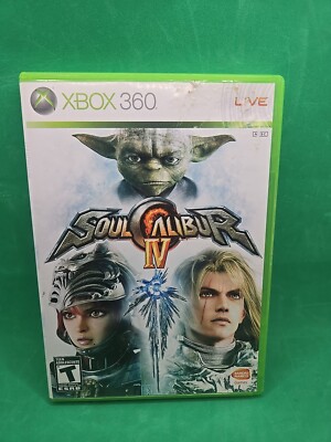 Jeu Soulcalibur 4 - Xbox 360 - Édition Steelbox - Très Bon état - Boîte Et Instructions Incluses