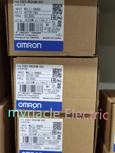 One Omron Temperature Controller E5EC-RR2ASM-800 100-240VAC New Fast Shipping