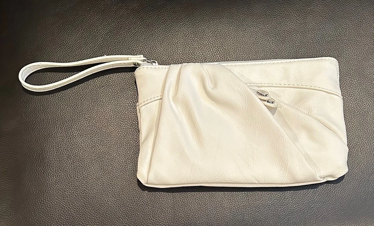 Buy ELLE White Solid Satchel Handbag Online