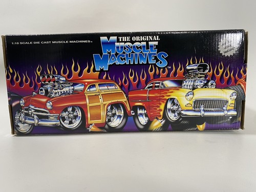 Muscle Machines '41 Willys Coupe 1/18 Scale Bright Orange Vintage NIB - Picture 7 of 13