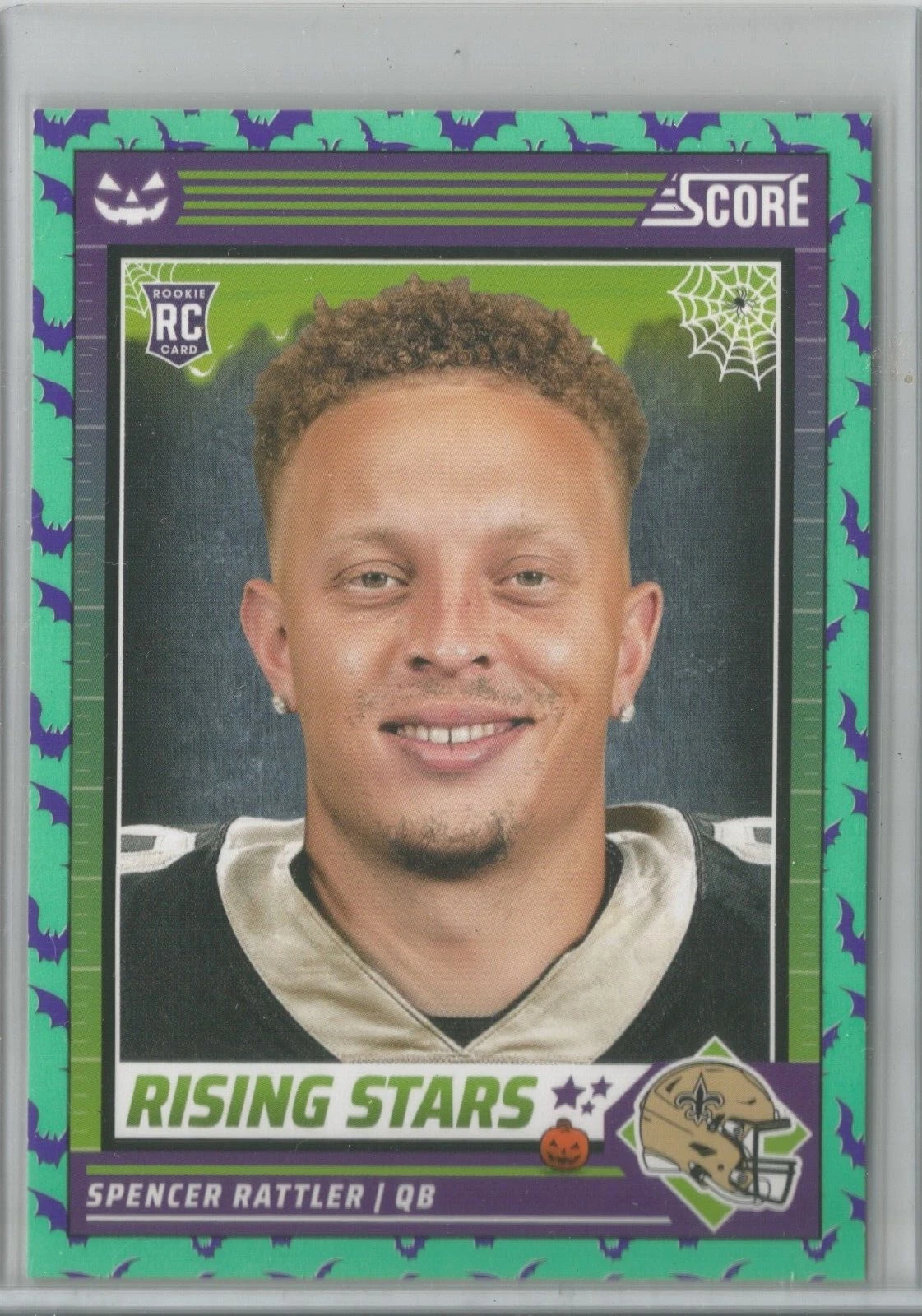 Spencer Rattler trading card