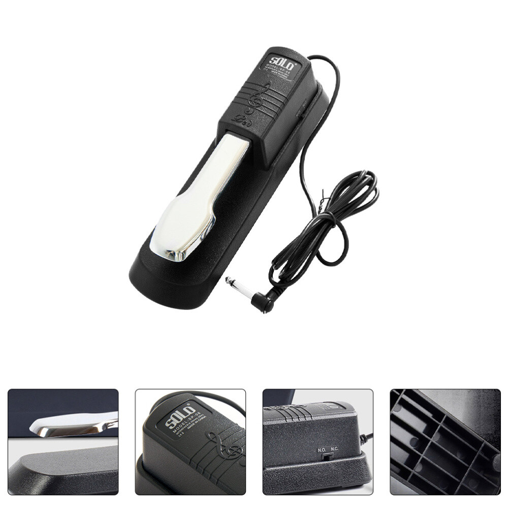 Slip-Resistant Piano Sustain Damper Keyboard Pedal Extensions-image