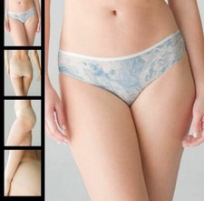 Soma Vanishing Edge Microfiber Hipster Panty S M L XL Marble Dreams Mini Blue