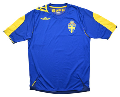 Umbro 2006-07 SWEDEN SHIRT TRIKOT S