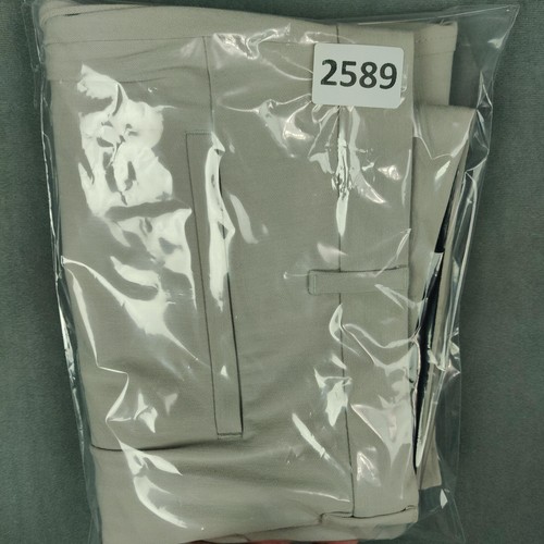 Ministry of Supply Pantalone Uomo 34X30 Taupe Khaki Ritmo Conico Chino Elasticizzato Nuovo con etichette - Foto 12 di 12