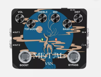 Gitarre Multieffektpedale Analog - Chor E-Gitarre Effekte Konzert