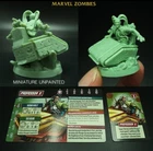 MARVEL ZOMBIES BOARD GAME AUTHENTIC Miniature PROFESSOR X UNDEAD Unpainted