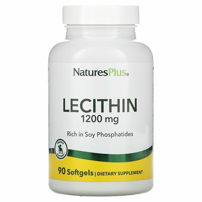 Nature's Plus, Lecithin, 1.200 mg, 90 Softgels