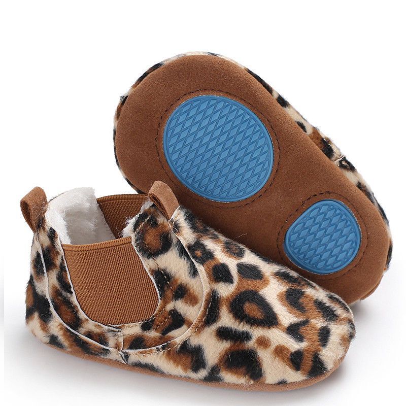 -leather Soft Sole Crib Shoes For Unisex Baby First Walker