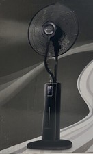 Standventilator mit Nebelgebläse Grunkel FAN-G16 NEBUPRO Schwarz 75 W  BW