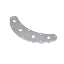 KD By AxLabs Steel "Boomerang" Stingray Style Control Plate - Chrome