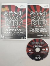Rock Band Track Pack: Classic Rock (Nintendo Wii, 2009) CIB / Complete - Tested