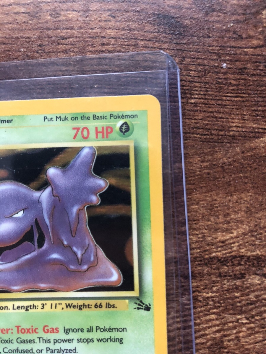 Rare Muk Holo Shiny pokemon card. Fossil 13/62 | eBay Rare Muk Holo Shiny pokemon card. Fossil 13/62 | eBay
