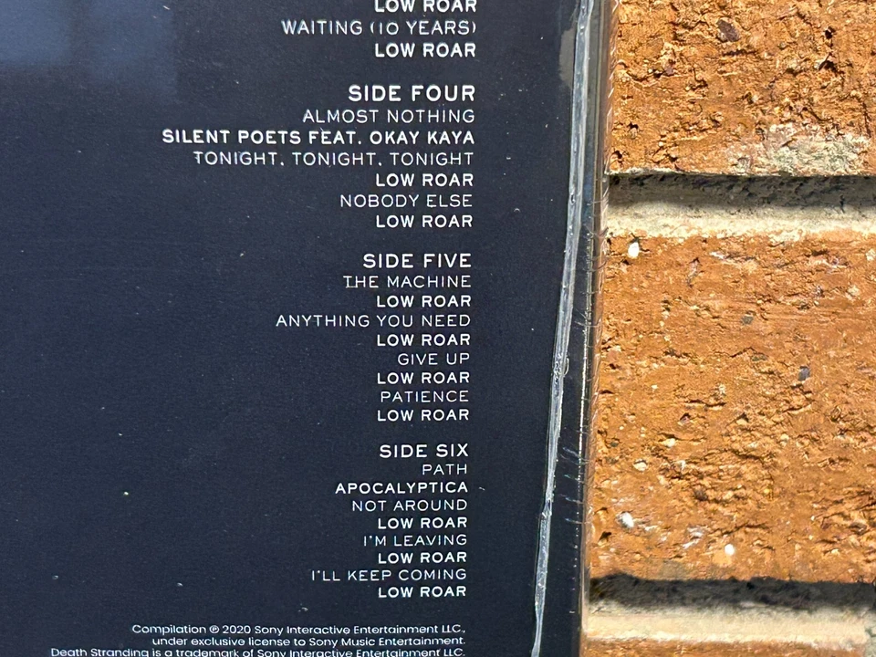 DEATH STRANDING - Game Soundtrack, Limited 3LP COLORED VINYL Tri-Fold Jacket NEW - Image 4 of 4