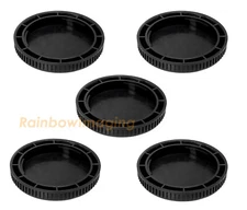 5 Pcs Lens Rear Cover Caps for Micro 4/3 M43 Mount Panasonic GX8 GX9 GX85 GX8