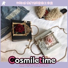 Elegant Lolita Shoulder Bag Baroque Style Crossbody Bag Retro Handbag Cosplay YZ