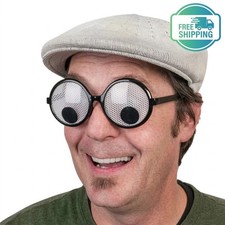Googly Eye Glasses Novelty Halloween Costume Party Accessories M12A
