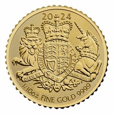 2024 Great Britain 1/10 oz Gold The Royal Arms BU 4737.50 per troy oz