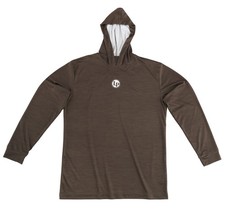 LP We Are Rhythm Hooded Tee, Brown, Small