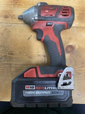 Milwaukee 2658-20 M18 18V 3/8'' Cordless Impact Wrench Friction Ring Bare Tool