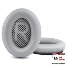 Professional Replacement Ear Pads for Bose QuietComfort 35 QC15 QC25 QC2 Silver