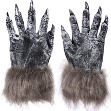 Halloween Werewolf Gloves Scary Wolf Claws Gloves Halloween Animal Festival Cosp