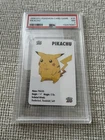 1998 KFC POKEMON CARD GAME #25 PIKACHU PSA 7