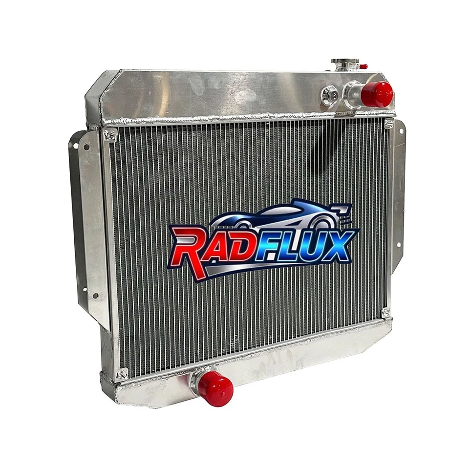 Radiador de aluminio para Lincoln Premiere 1958-1960 cupé/techo rígido/sedán V8 4-BBL AT Foto 2 de 4