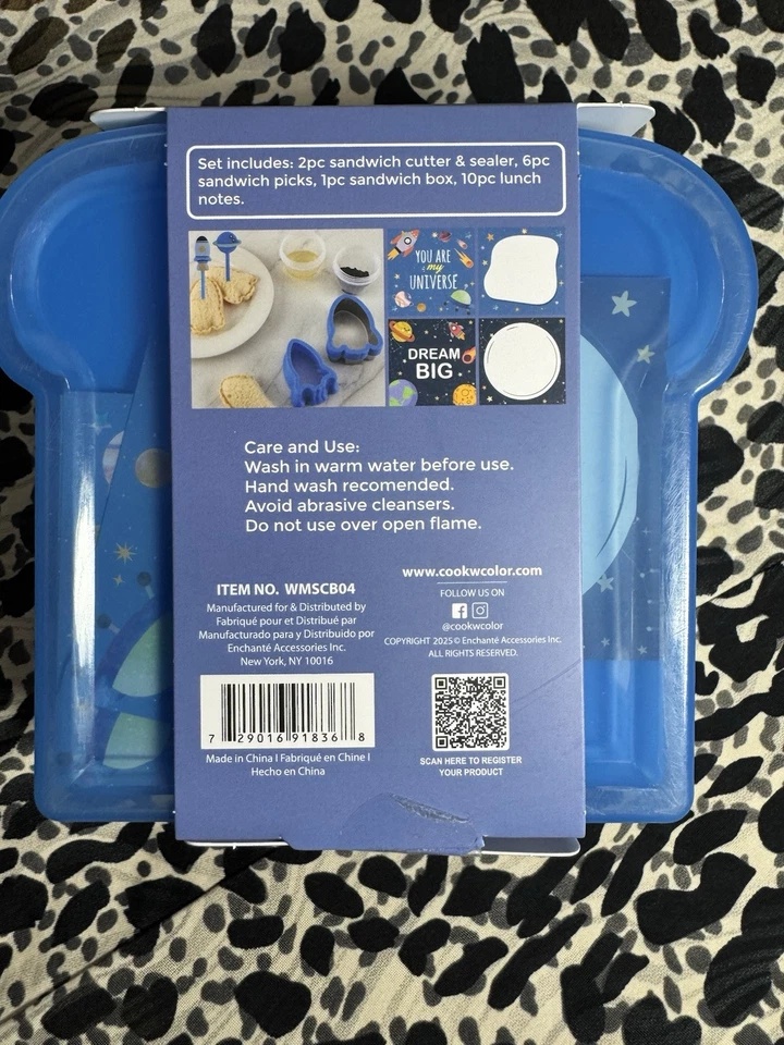 19-teiliges Sandwichschneider Lunch-Set "ROCKET" CWC Kochen mit Farbe NEU - Bild 4 von 4