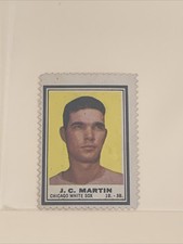 J.C. Martin Chicago White Sox 1962 Topps Baseball Stamp
