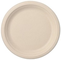 Papstar Zuckerrohr-Teller 'Pure', Rund, 230 Mm, 50Er