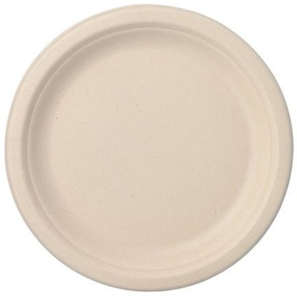 Papstar Zuckerrohr-Teller 'Pure', Rund, 230 Mm, 50Er-image