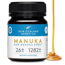 New Zealand Honey Co. Raw Manuka Honey UMF 26  MGO 1282 , UMF Certified /4.4oz