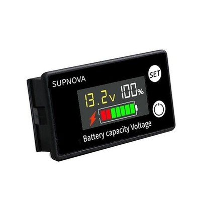 SUPNOVA LCD Farbdisplay DC Voltmeter Metame Batterie Aufbewahrung des
